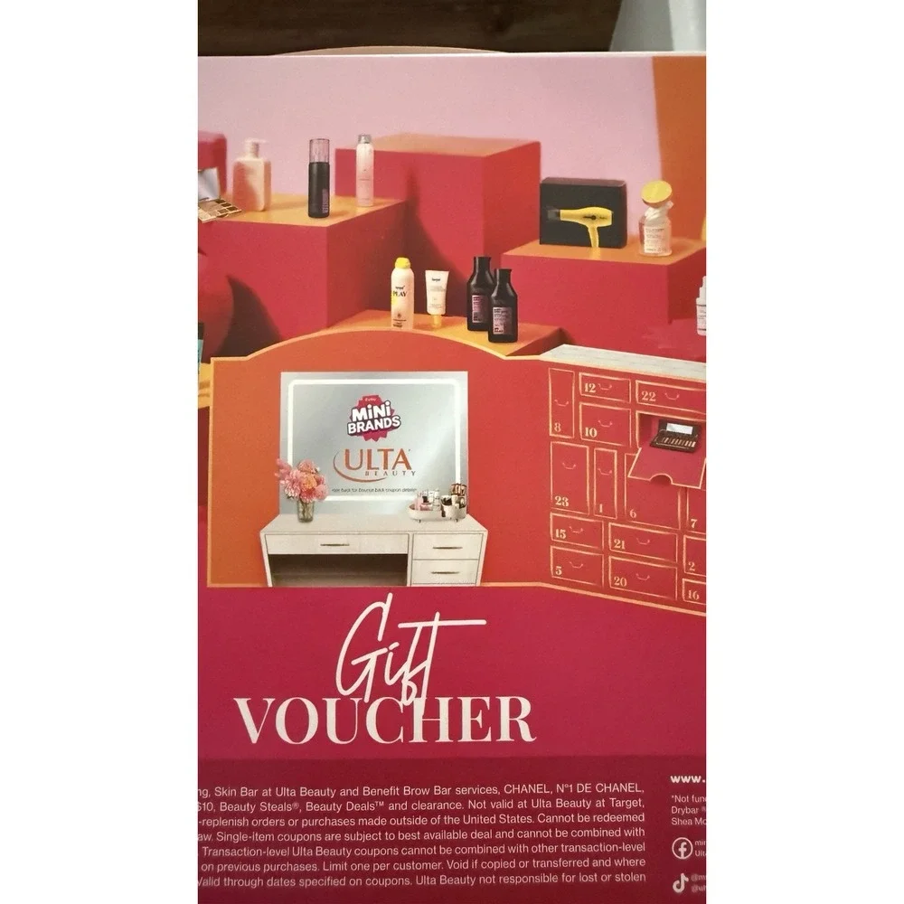 Ulta Beauty x Mini Brands‎ Advent Calendar 2025 - Sealed Box